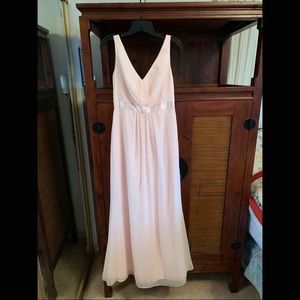 David’s Bridal dress. Size 6. Color Petal.